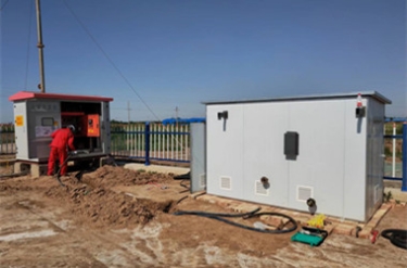 戶外集裝箱撬裝式儲能熱水機組2